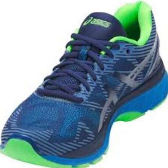 ASICS GEL Nimbus 19 Lite Show T7C3N Men's 7 Womens 8.5 (D) 40 EUR Blue Green - Picture 2 of 10